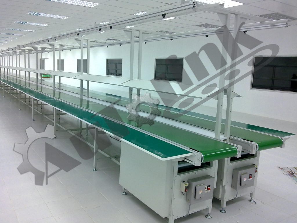 Double Lane Production Line Conveyor