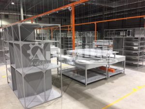 Metal Workstation & Storage Cabinet