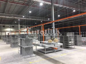 Metal Workstation & Storage Cabinet